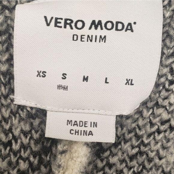 Vero Moda art-deco knit sweater coat - Picture 10 of 12